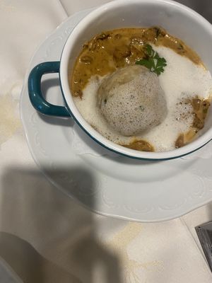 Pilzgulasch at Traditionsgasthof Weissbacher in Wildschonau