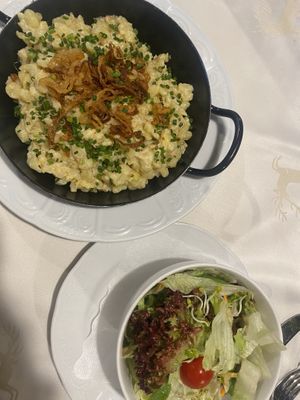 Spätzle at Traditionsgasthof Weissbacher in Wildschonau