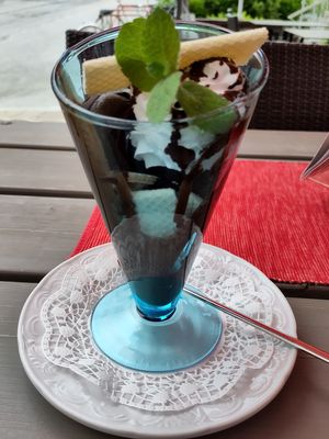 Oreo Eisbecher at Traditionsgasthof Weissbacher in Wildschonau