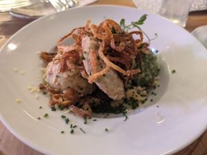 Knödeltris  at Traditionsgasthof Weissbacher in Wildschonau