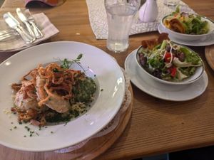 Knödeltris  at Traditionsgasthof Weissbacher in Wildschonau