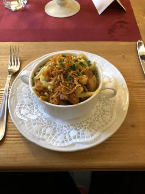 Wildschönauer Brezensuppe (midi) at Traditionsgasthof Weissbacher in Wildschonau