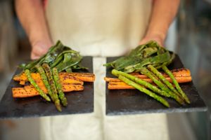 Verduras de temporada y cercanía at Luz & Tierra in Malaga
