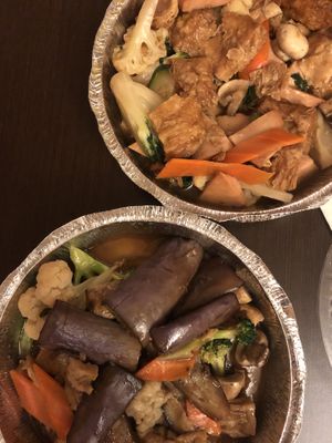 Amazing taste. And the portion is huge!  at Happy Veggie House in Calgary