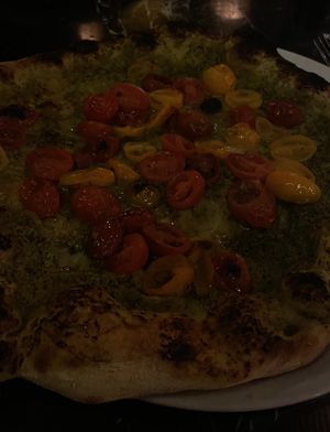 Vegane Pizza  at Soleluna in Torrevieja