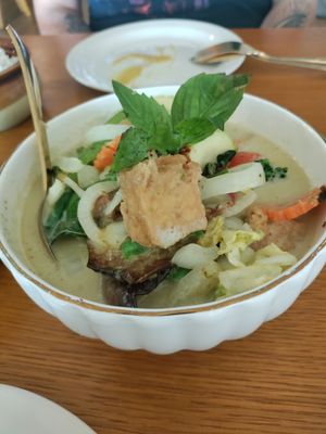 Green curry at Thaiburi  in Modesto