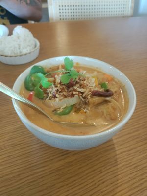 Pumpkin curry at Thaiburi  in Modesto