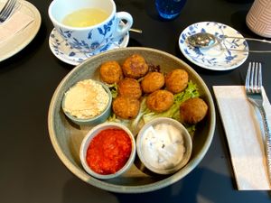 Falafel Share at Vegabar Restaurant in Sulzbach