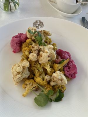 Cauliflower 3 ways (adapted without cream)  at Hotel Schloss Dürnstein in Duernstein