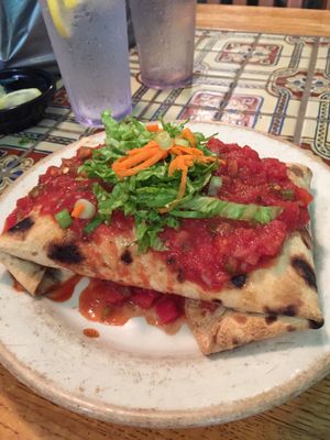 Vegan Burrito at Casa Nueva in Athens