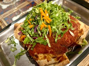 Vegan Burrito. Fabulous!   at Casa Nueva in Athens