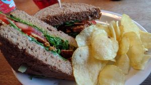 Vegan BLT at De Tuin Van De Smid in Leiden
