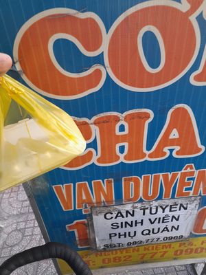 My take away packaging at Vạn Duyên in Ho Chi Minh City