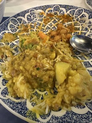Large portions   at Indian Breeze in Cape Coral