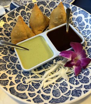 Samosa  at Indian Breeze in Cape Coral