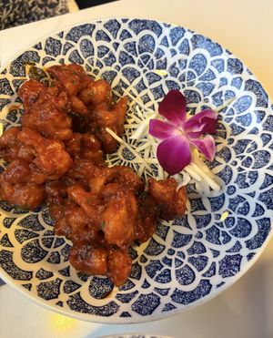 Lasuni Gobi - favorite!!!'  at Indian Breeze in Cape Coral