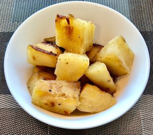 Roasted potatoes  at The Garden in Dubai