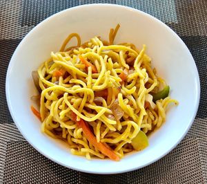 Vegetable fried noodles  at The Garden in Dubai