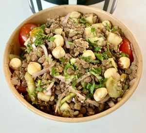 Lentil salad  at Krave - Barsha Heights  in Dubai