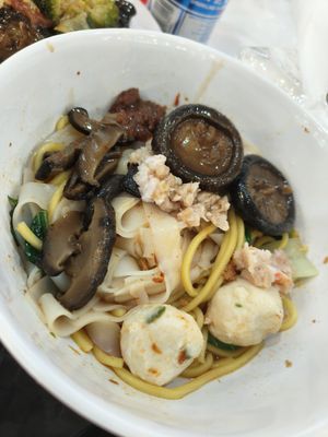 Fishball noodle at Tanaka Vegetarian @ Toa Payoh - 巧田中素品 in Central Singapore