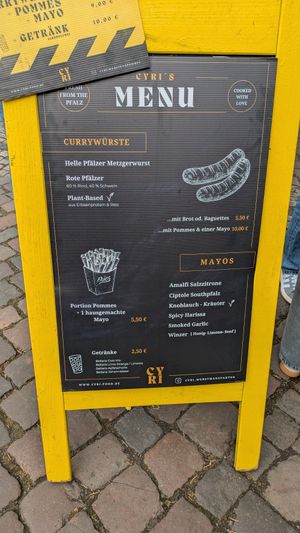  at Cyri Currywurst Manufaktur  in Neustadt