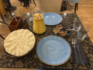 mango lassi 😍😍😍  at Sarthi in Bath