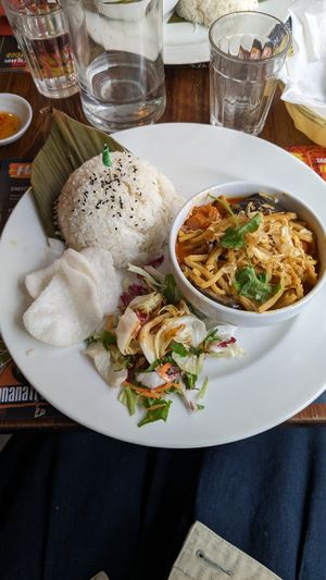 Malaysian curry at Banana Tree - Wardour in London