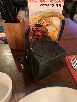 Jasmine tea at Banana Tree - Wardour in London