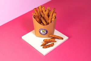 Sweet Potato Fries at Green M'ama  in Rome