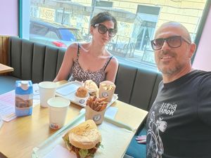 Lunch Time 😋 at Green M'ama  in Rome