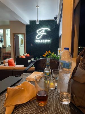  at Felicity Rooftop Restaurant in Soufriere