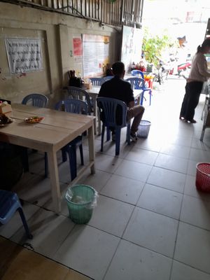 Dining area at Cơm Chay Việt in Ho Chi Minh City