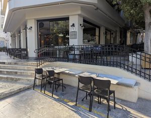 exterior at Frankly My Dear in Crete