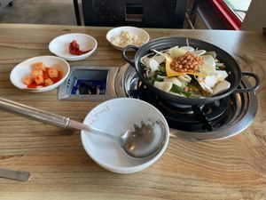  at Hwangridan Budaejjigae in Gyeongju-si