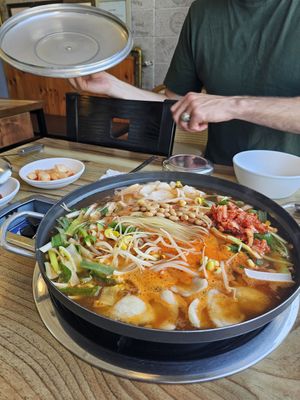  at Hwangridan Budaejjigae in Gyeongju-si
