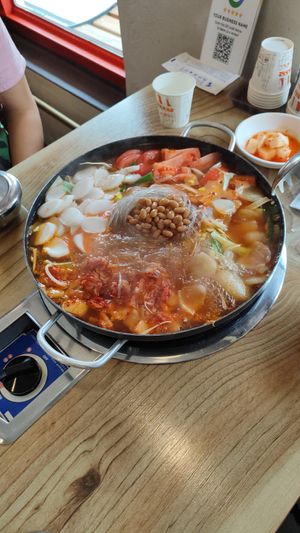  at Hwangridan Budaejjigae in Gyeongju-si