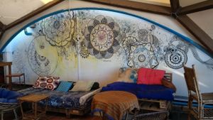 Interior at DAO of Life in Sihanoukville