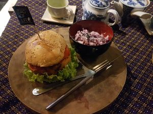 burger (6$) at DAO of Life in Sihanoukville