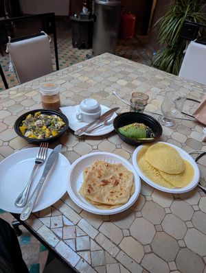 Luxury breakfast at Marrakech Vegan Breakfast  in Marrakech