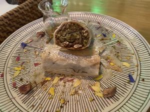 Vegan baklava  at Herban Kitchen and Bar - 二本餐廳 in Taipei