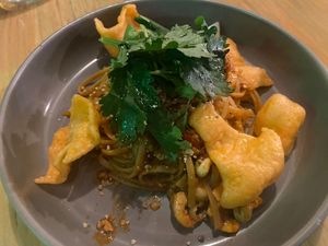 Thai pasta  at Herban Kitchen and Bar - 二本餐廳 in Taipei