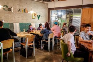 Inside Herban Kitchen at Herban Kitchen and Bar - 二本餐廳 in Taipei