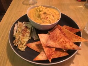 Vegan mac and cheese  at Herban Kitchen and Bar - 二本餐廳 in Taipei