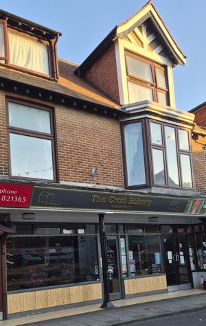 Front of the shop at The Craft Bakery  in Sheringham