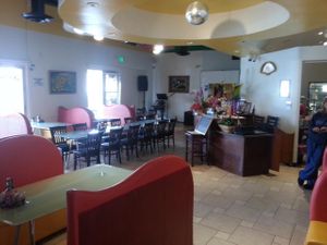 inside at Vegan Cuisine in Fountain Valley