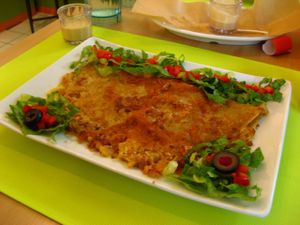 Cheesy crepe at Eden in Eden in Miami