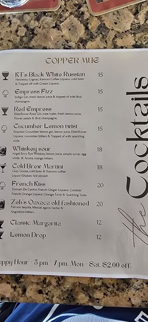 Drink 2 at Copper Mug in El Sobrante