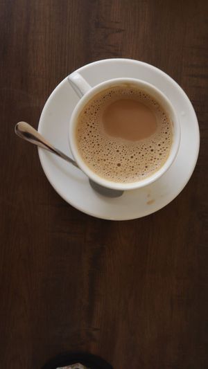 Thai coffeee  at Temu Vegan Palace in Penang