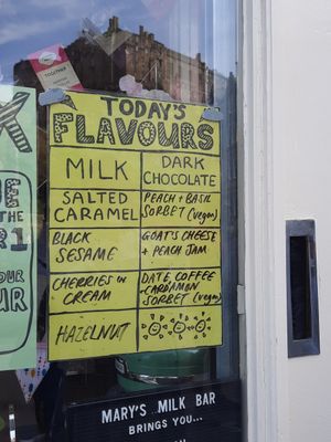  at Mary's Milk Bar  in Edinburgh