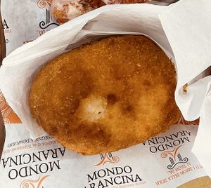 Vegetable Arancini  at Mondo Arancina Flaminia in Rome